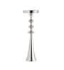 Altar Flame Silver Candle Holder