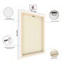 16 Inches Savage Canvas Stretched Wall Art Painting