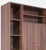 Alton 2 Door Wardrobe In Walnut Finish With Storage