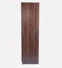 Alton 3 Door Wardrobe in Columbian Walnut Finish With Adjustable Shelves