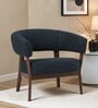 Alton Lounge Chair In Dark Blue Color