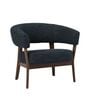 Alton Lounge Chair In Dark Blue Color