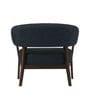 Alton Lounge Chair In Dark Blue Color