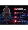 Altro Fabric Gaming Chair in Black & Red Colour