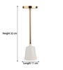 Altura Grande Gold  Candle Holder Tall