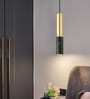 Aluminium & Grey Marble LED Pendant Light