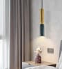 Aluminium & Grey Marble LED Pendant Light