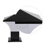 Lyra Black Aluminium Gate Light