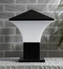Lyra Black Aluminium Gate Light