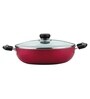 Zest Non-Stick Induction Base 3 Mm Kadai With Lid, 26 Cm, 3.4 Ltr