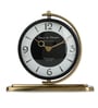Aleksi Gold Aluminium Table Clock