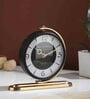 Aleksi Gold Aluminium Table Clock