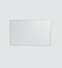 Aluminium Black Profile 3 Fluted Glass handless shutters Wall Cabinet in Slate Grey Finish