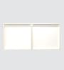 Aluminium Black Profile 4 Grey Tinted Glass handless shutters Wall Cabinet in Highland Pine Finish