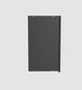 Aluminium Black Profile 4 Grey Tinted Glass handless shutters Wall Cabinet in Slate Grey Finish