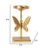Aluminium Butterfly Candle Stand Set of 2