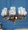 Caracas Brown Glass Shaded Chandelier