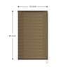 Aluminium Corded Venetian Powder Coated 84X32 Blind