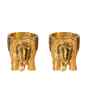 Aluminium Elephant Tealight Holder Set of 2