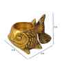 Aluminium Fish Tealight Holder Set of 2