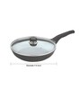 Vinod Cookware 24Cm Fryapn with Lid
