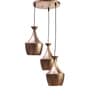 Urbain Antique Gold Iron Cluster Hanging Light