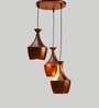 Urbain Antique Gold Iron Cluster Hanging Light