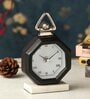 Victoria Golden Aluminium Table Clock