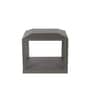 Aluminium Grey 12 watt Square LED Gate Light  (Warm White)
