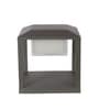 Aluminium Grey 12 watt Square LED Gate Light  (Warm White)