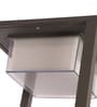 Aluminium Grey 12 watt Square LED Gate Light  (Warm White)