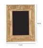 Aluminium Leaf Pattern Gold Large Size Photo Frame