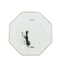 Matte Gold Aluminium Led Octagon Decorative Wall Mirror