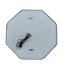 Charcoal Black Aluminium Led Octagon Decorative Wall Mirror
