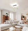 Aluminium LED Chandelier Ceiling Fan with Invisible Blades