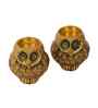 Aluminium Owl Tealight Holder Set of 2