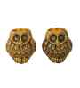 Aluminium Owl Tealight Holder Set of 2