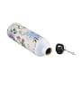 Aluminium Sipper Water Bottle With Beige & Blue Floral Print 750Ml