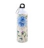 Aluminium Sipper Water Bottle With Beige & Blue Floral Print 750Ml