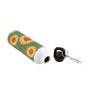 Aluminium Sipper Water Bottle With Green & Orange Sunflower Print 750Ml