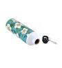 Aluminium Sipper Water Bottle With Green & White Mogra Print 750Ml