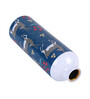 Aluminium Sipper Water Bottle With Navy Blue & Grey Deer Print 750Ml