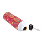 Aluminium Sipper Water Bottle With Red & Orange Mehendi Print 750Ml
