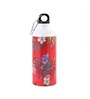 Aluminium Sipper Water Bottle With Red Floral Print 600Ml