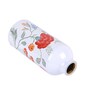 Aluminium Sipper Water Bottle With White & Red Floral Print 600Ml
