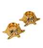 Aluminium Turtle Tealight Holder Set of 2