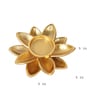 Aluminum Double Leaves Tealight Holder