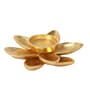 Aluminum Double Leaves Tealight Holder