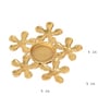 Aluminum Leaf Dia Tealight Holder
