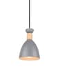 Nordic Minimaslist Macaron Iron With Hanging Light (Grey)